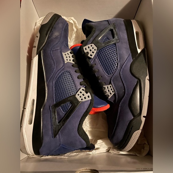 Jordan 4 retro winterized royal blue size 11.5 men's